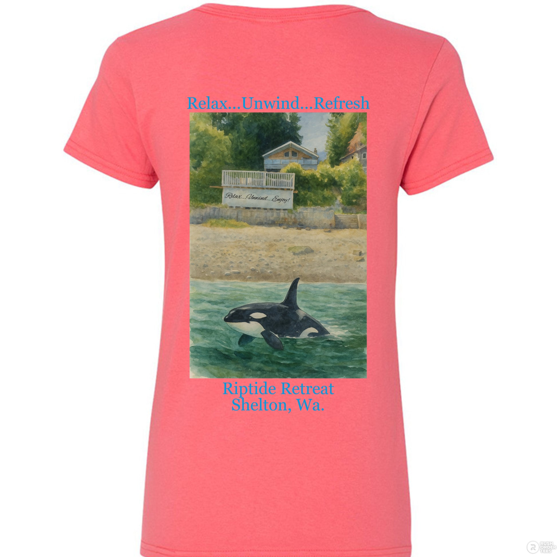 CORAL SILK - BACK