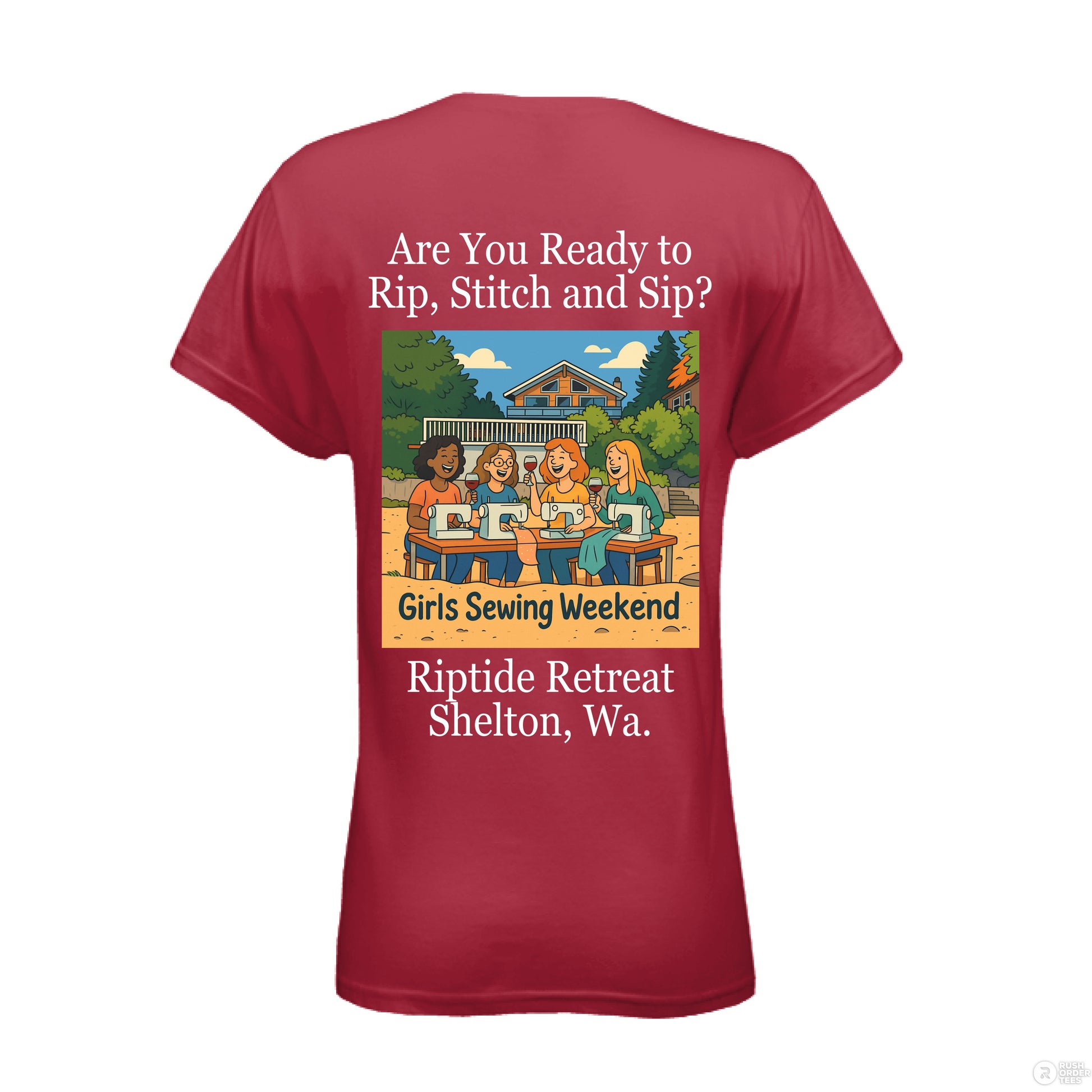 Athletic Red - BACK